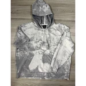 Nike Women’s Icon Clash Dri-FIT Hoodie – Cloud Gray Tie-Dye – 1x